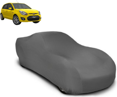 SATURN Car Cover For Ford Figo (Without Mirror Pockets)(Grey)
