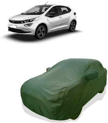 Tricway Car Cover For Tata Altroz XZ Petrol (With Mirror Pockets)(Green)