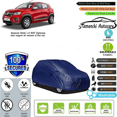 Tamanchi Autocare Car Cover For Renault Kwid 1.0 RXT Optional(Blue)