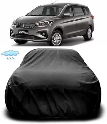 Aoriyon Car Cover For Maruti Suzuki Ertiga (Without Mirror Pockets)(Black, For 2018, 2019, 2020, 2021, 2022 Models)