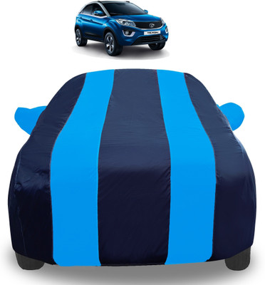 Amanzo Car Cover For Skoda New Octavia (With Mirror Pockets)(Blue)