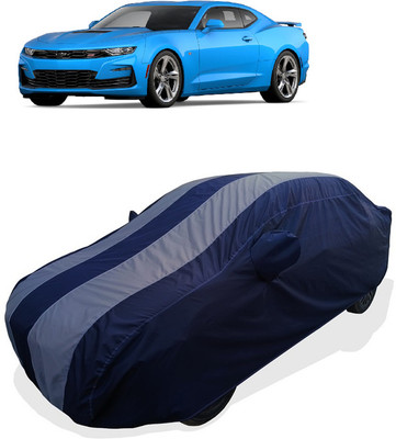 Coxtor Car Cover For Chevrolet Camaro 2.5L (With Mirror Pockets)(Grey)
