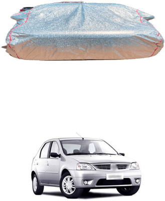 KAHRA Car Cover For Renault Lodgy (With Mirror Pockets)(Silver)