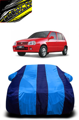 FRONCH Car Cover For Maruti Suzuki Zen 1.0i (With Mirror Pockets)(Blue)