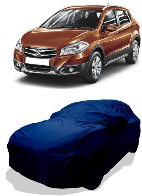 Coxtor Car Cover For Maruti Suzuki S-Cross DDiS 200 Sigma (With Mirror Pockets)(Blue)