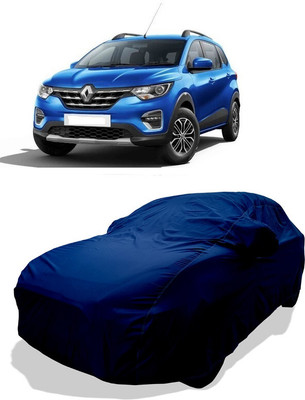 Coxtor Car Cover For Renault Triber RXZ (With Mirror Pockets)(Blue)