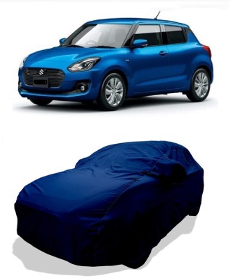 Coxtor Car Cover For Maruti Suzuki Swift AMT ZXI Petrol (With Mirror Pockets)(Blue)