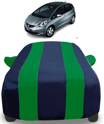 Amanzo Car Cover For Honda Jazz (With Mirror Pockets)(Green)
