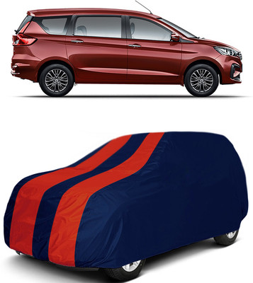 MoTRoX Car Cover For Maruti Suzuki Ertiga (Without Mirror Pockets)(Red, Blue)
