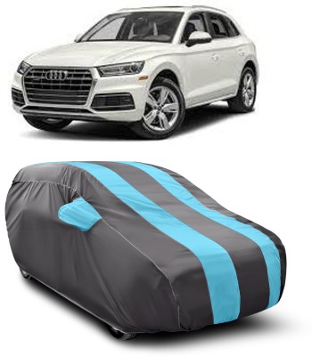 SXAWG Car Cover For Audi Q5 (With Mirror Pockets)(Multicolor)