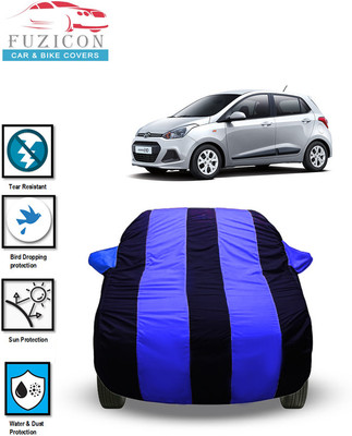FUZICON Car Cover For Tata Grand i10 Magna CNG (With Mirror Pockets)(Blue)