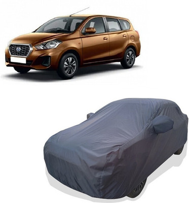 Tricway Car Cover For Datsun Go Plus A Option Petrol (With Mirror Pockets)(Grey)