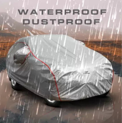 NG Auto Front Car Cover For Mahindra Thar(Silver)