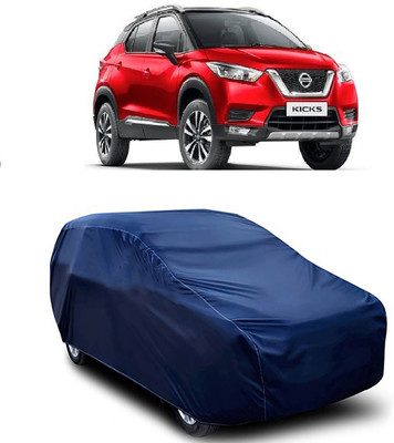 MoTRoX Car Cover For Nissan Kicks (Without Mirror Pockets)(Blue)