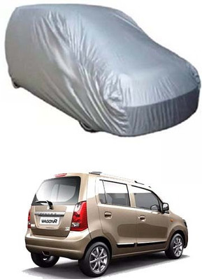 HMS Car Cover For Maruti Wagon R 1.0(Silver)