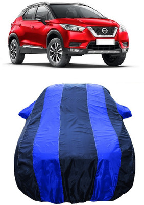 Wegather Car Cover For Nissan Kicks XE 1.5 D (With Mirror Pockets)(Blue)