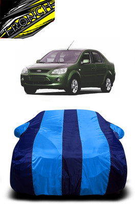 FRONCH Car Cover For Ford Fiesta Classic (With Mirror Pockets)(Blue)