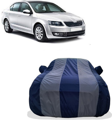 Tricway Car Cover For Skoda Octavia 2.0i (With Mirror Pockets)(Multicolor)