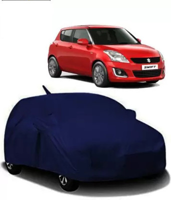 AXLOZ Car Cover For Maruti Suzuki Swift (With Mirror Pockets)(Blue)