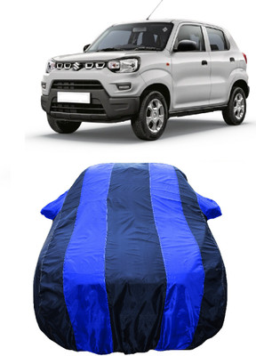 Wegather Car Cover For Maruti Suzuki S-Presso Vxi (O) (With Mirror Pockets)(Blue)