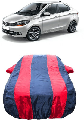 Wegather Car Cover For Tata Tigor EV XT Electric (With Mirror Pockets)(Red)