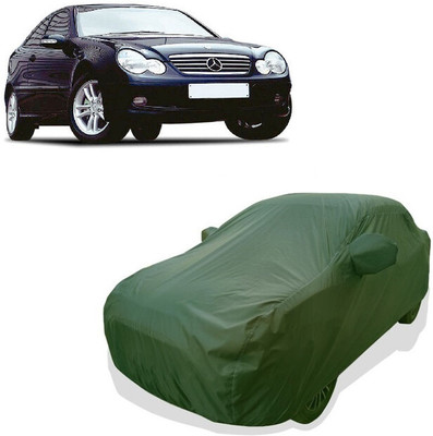 Tricway Car Cover For Mercedes Benz C-Class C200 K (With Mirror Pockets)(Green)