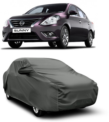 aosis Car Cover For Nissan Sunny (With Mirror Pockets)(Grey)