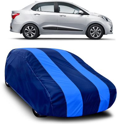 MoTRoX Car Cover For Hyundai Xcent (Without Mirror Pockets)(Blue, Blue)