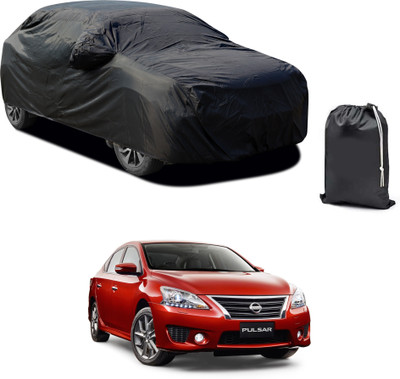 PAGORA Car Cover For Nissan Pulsar (With Mirror Pockets)(Black)