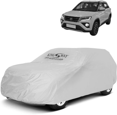 Kingsway Car Cover For Toyota Urban Cruiser (Without Mirror Pockets)(Silver, For 2021, 2022, 2023, 2024 Models)