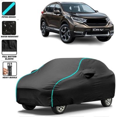 BOTAUTO Car Cover For Honda CR-V, CR-V WD Petrol, Universal For Car (With Mirror Pockets)(Black, For 2008, 2009, 2010, 2011, 2012, 2013, 2014, 2015, 2016, 2017, 2018, 2019, 2020, 2021, 2022, 2023 Models)