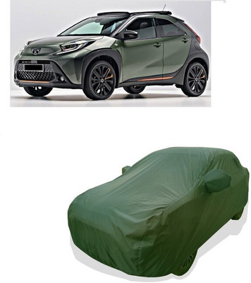 Tricway Car Cover For Tata Nano (With Mirror Pockets)(Green)