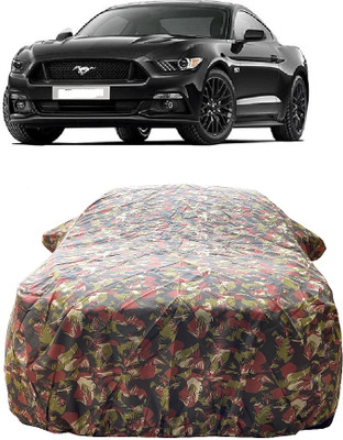 Wegather Car Cover For Ford Mustang V8 (With Mirror Pockets)(Multicolor)