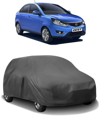 arneja trading company Car Cover For Tata Zest (Without Mirror Pockets)(Grey)