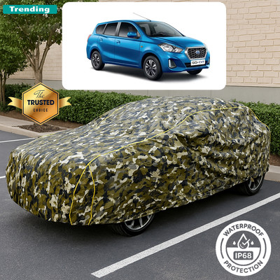 PAGORA Car Cover For Datsun GO Plus T (With Mirror Pockets)(Multicolor)