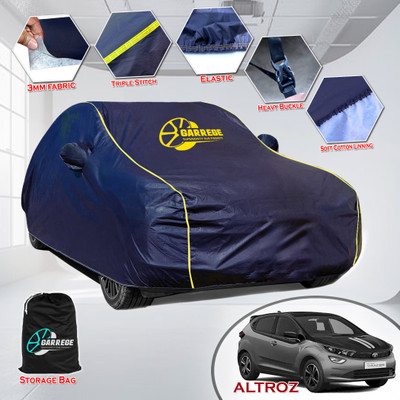 GARREGE Car Cover For Tata Altroz (With Mirror Pockets)(Blue, For 2020, 2021, 2022, 2023, 2024 Models)