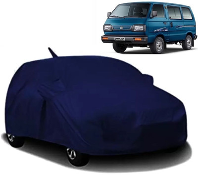 MAVENS Car Cover For Maruti Suzuki Omni (With Mirror Pockets)(Blue)
