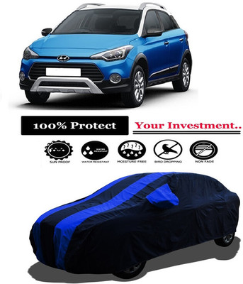 Amexride Car Cover For Hyundai i20 Active 1.2 S (With Mirror Pockets)(Multicolor)