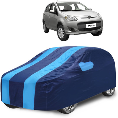 Caronix Car Cover For Fiat Palio (With Mirror Pockets)(Blue)