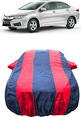 Wegather Car Cover For Honda City i VTEC VX Option(Red)