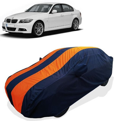 QLAX Car Cover For Maruti 3 Series E90 325 (With Mirror Pockets)(Orange)