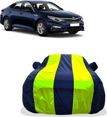 Tricway Car Cover For Kia Optima (With Mirror Pockets)(Yellow)