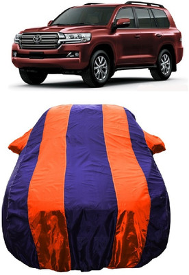 Wegather Car Cover For Toyota Land Cruiser 200 VX (With Mirror Pockets)(Orange)