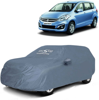 Kingsway Car Cover For Maruti Suzuki Ertiga (With Mirror Pockets)(Grey, For 2016, 2017, 2018 Models)