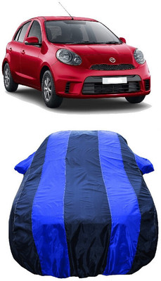 Wegather Car Cover For Nissan Micra Active XL ICC WT20 SE (With Mirror Pockets)(Blue)