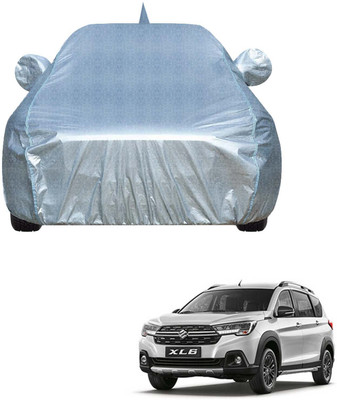 COSMOGEAR Car Cover For Maruti Suzuki XL6 (With Mirror Pockets)(Silver, For 2019, 2020, 2021, 2022 Models)