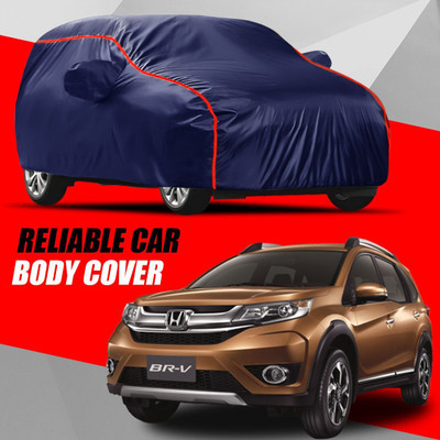Swarish Car Cover For Honda BRV (With Mirror Pockets)(Multicolor)