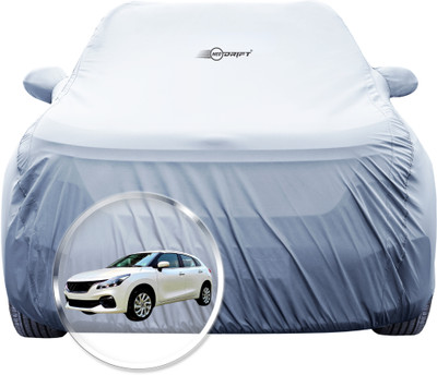 Neodrift Car Cover For Maruti Suzuki Baleno (With Mirror Pockets)(Silver)