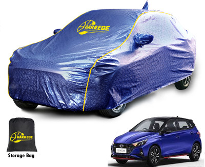 GARREGE Car Cover For Hyundai i20 Active (With Mirror Pockets)(Blue, For 2020, 2021, 2022, 2023, 2024 Models)