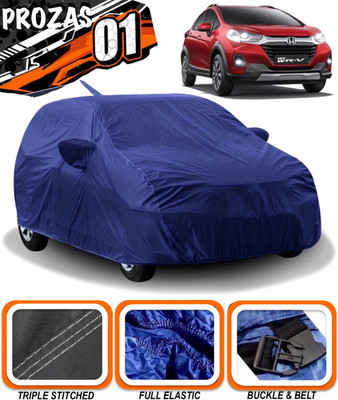 prozas Car Cover For Honda WRV i-DTEC S (With Mirror Pockets)(Blue)
